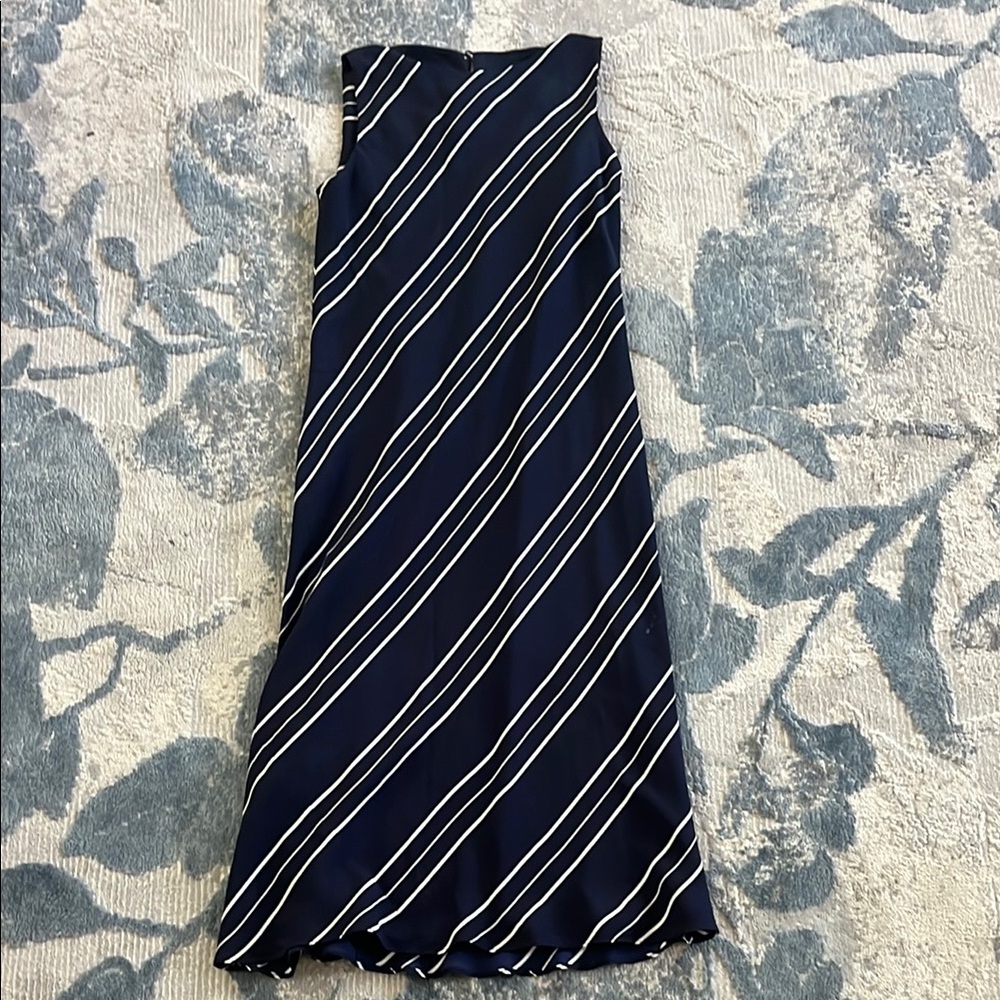 Ralph Lauren Dress in Navy and White
